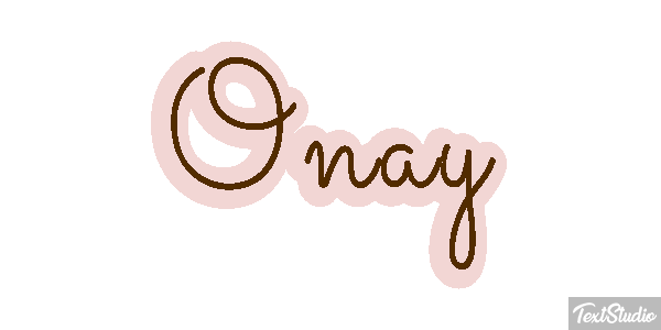 Onay Text effect