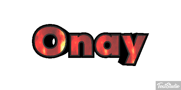 Onay Text effect