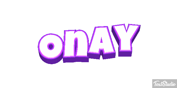 Onay Text effect