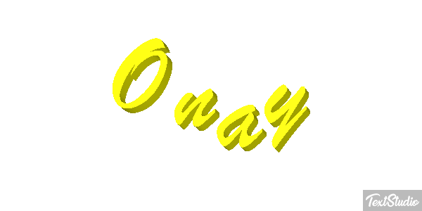 Onay Text effect
