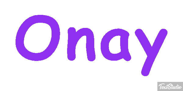 Onay Text effect