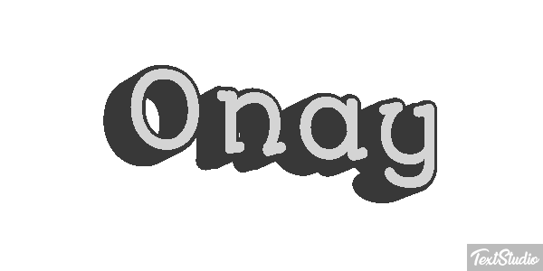 Onay Text effect