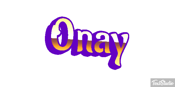 Onay Text effect