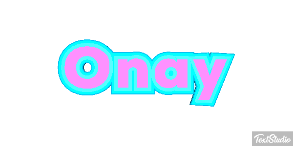 Onay Text effect