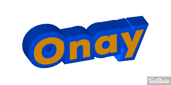 Onay Text effect