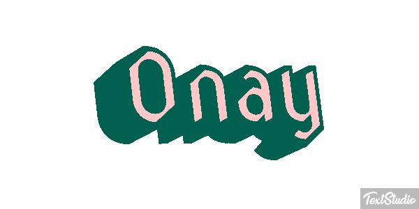 Onay Text effect