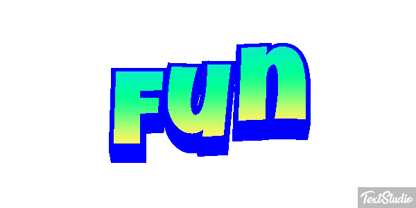 Fun Metin efekti