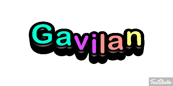 Gavilán Effet de texte