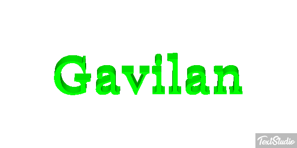 Gavilán Effet de texte