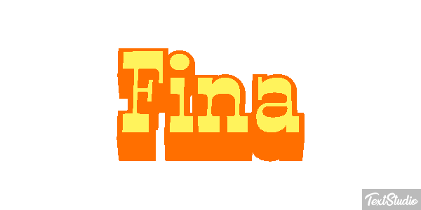 Fina テキスト効果