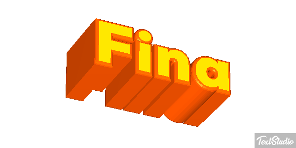 Fina テキスト効果
