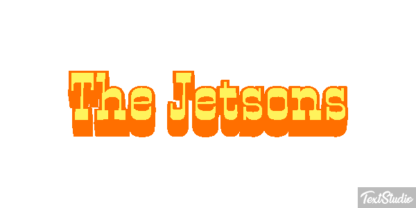 The Jetsons Текстовый эффект