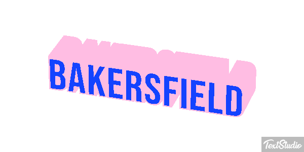 Bakersfield Texteffekt