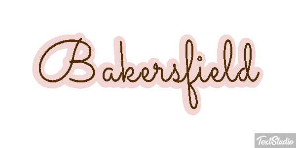 Bakersfield Texteffekt