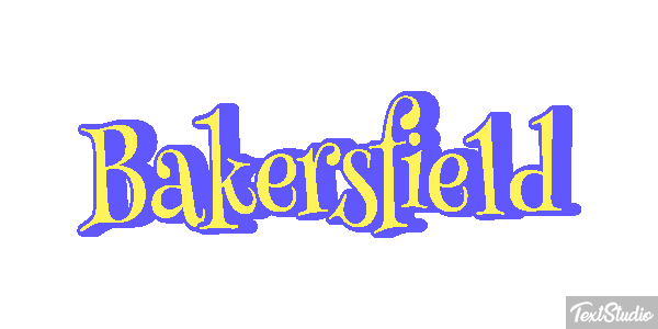 Bakersfield Texteffekt