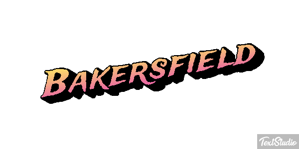 Bakersfield Texteffekt