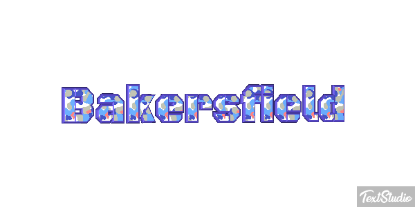 Bakersfield Texteffekt