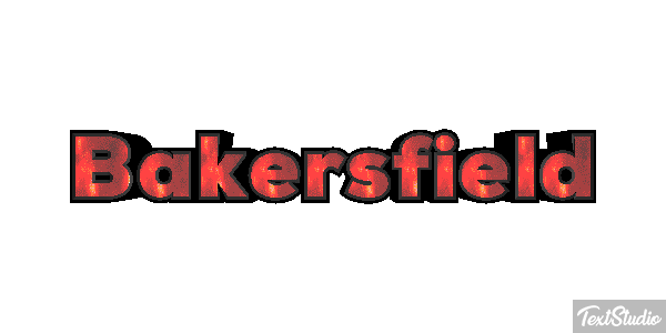 Bakersfield Texteffekt