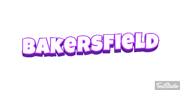 Bakersfield Texteffekt