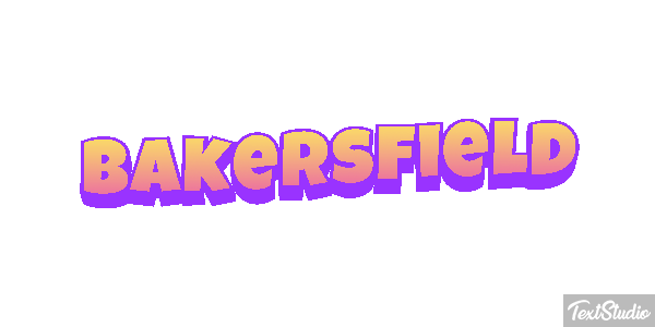 Bakersfield Texteffekt