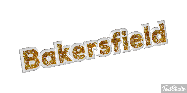 Bakersfield Texteffekt