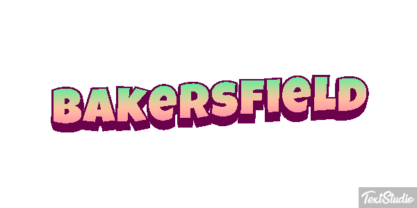 Bakersfield Texteffekt