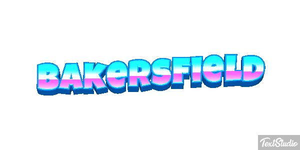 Bakersfield Texteffekt