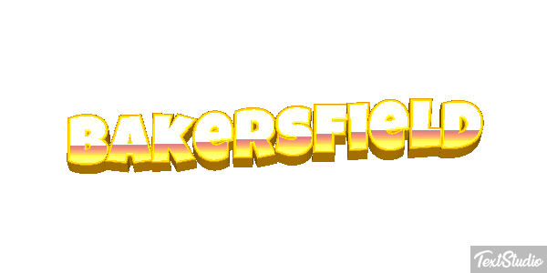 Bakersfield Texteffekt