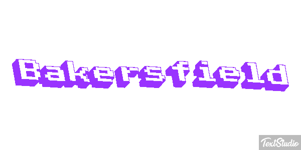 Bakersfield Texteffekt