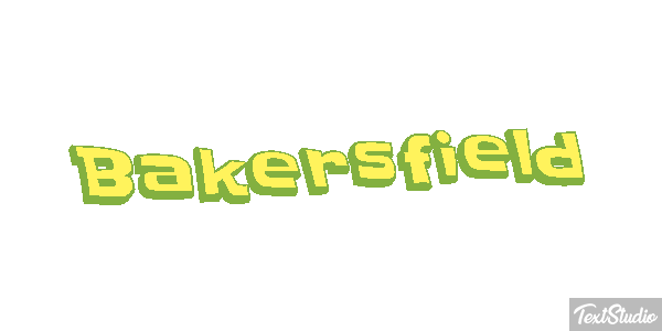 Bakersfield Texteffekt