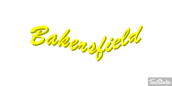 Bakersfield Texteffekt