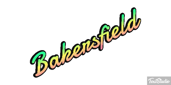 Bakersfield Texteffekt
