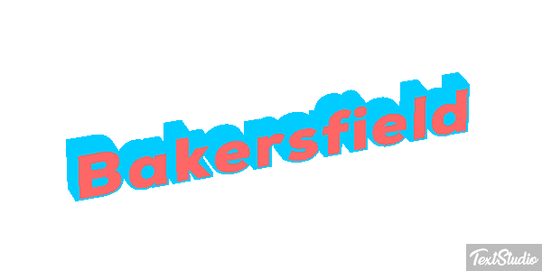 Bakersfield Texteffekt