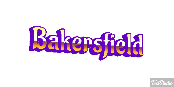 Bakersfield Texteffekt