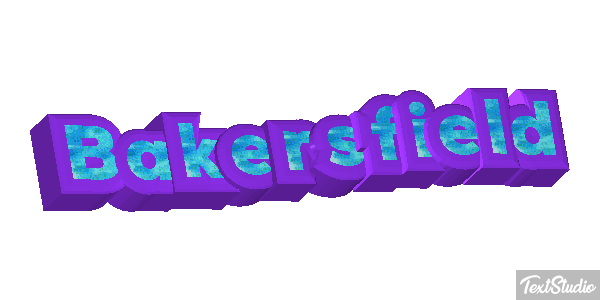 Bakersfield Texteffekt