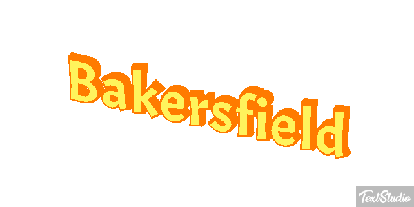 Bakersfield Texteffekt