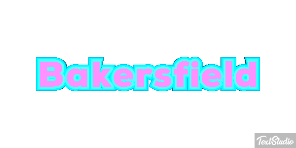 Bakersfield Texteffekt