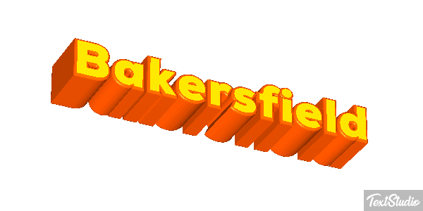 Bakersfield Texteffekt