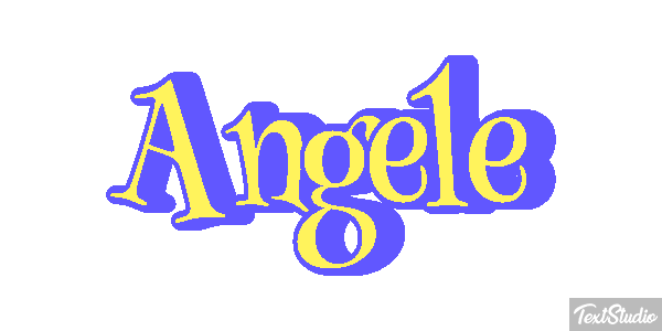 Angele Text effect