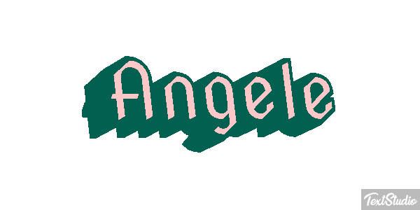 Angele Text effect