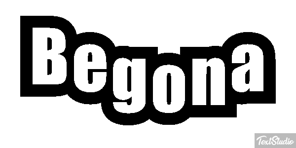 Begoña Efecto de texto