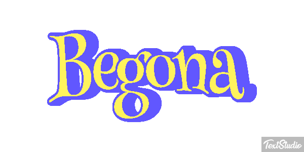 Begoña Efecto de texto