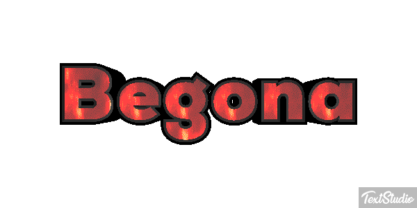 Begoña Efecto de texto