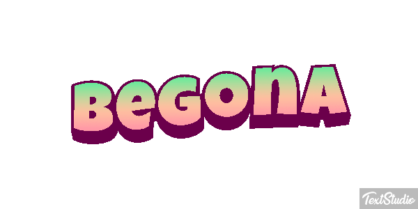 Begoña Efecto de texto