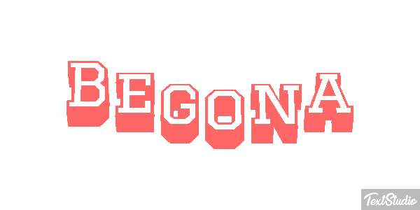 Begoña Efecto de texto
