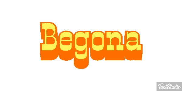 Begoña Efecto de texto