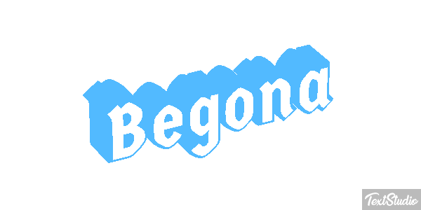 Begoña Efecto de texto
