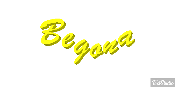 Begoña Efecto de texto