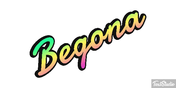 Begoña Efecto de texto