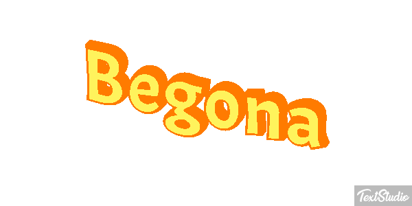 Begoña Efecto de texto